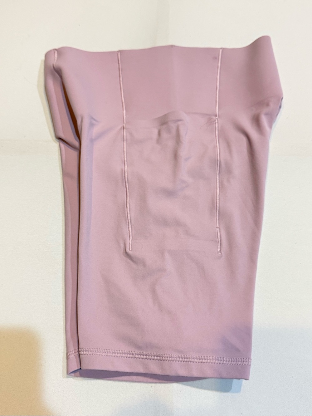 Offline by Aerie High Rise Biker Shorts Mauve Pink Side Pocket Activewear Sz: S - Picture 3 of 11